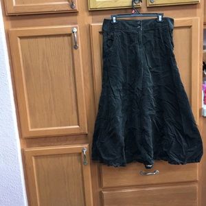 Charcoal skirt